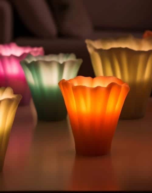 Tay Mum Night Beauty Colored Candle